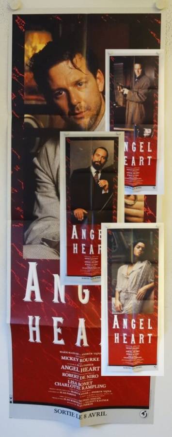 Angel Heart original release french door panel movie posters (4)